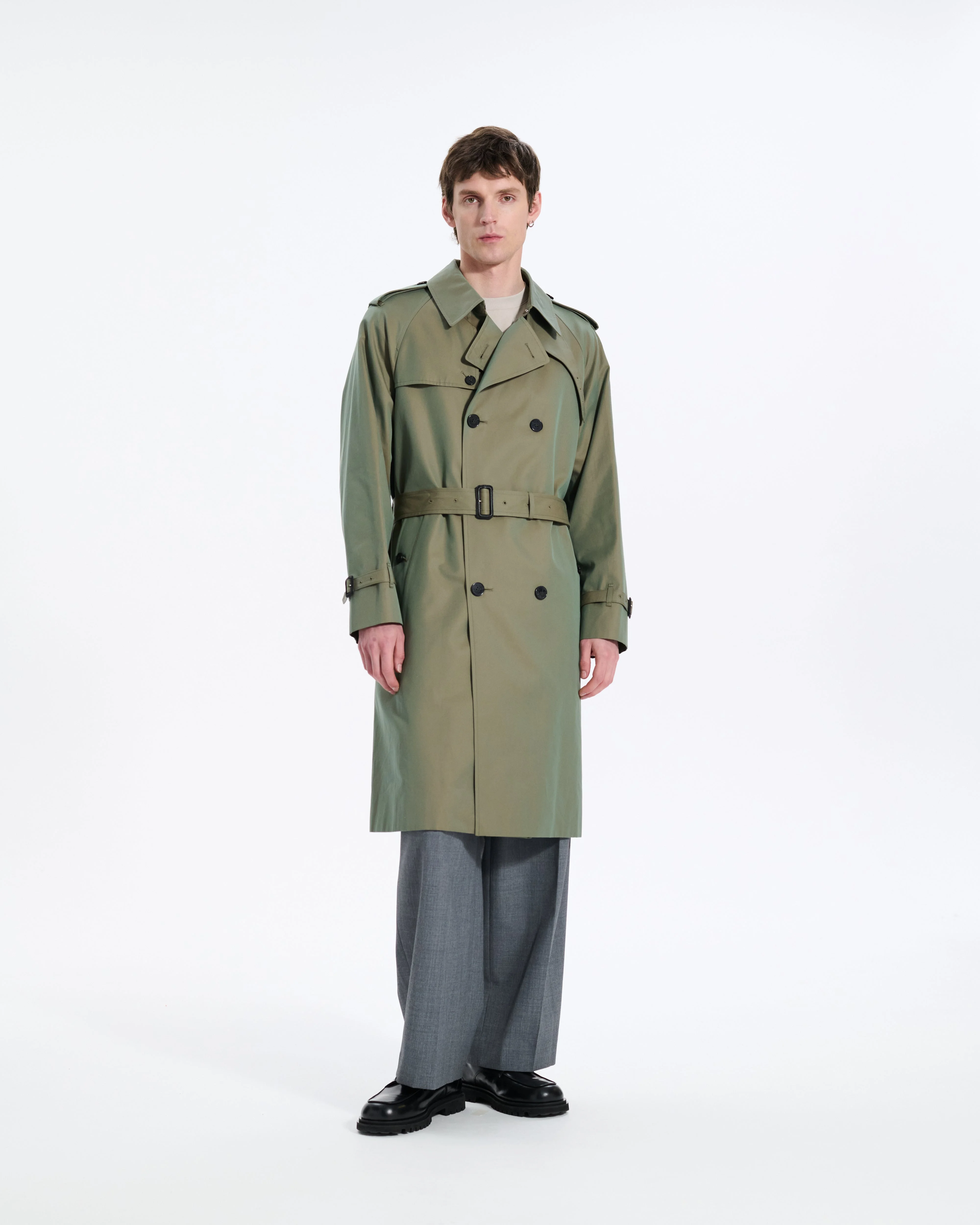 Blanefield Gabardine Double Breasted Trench Coat - 1