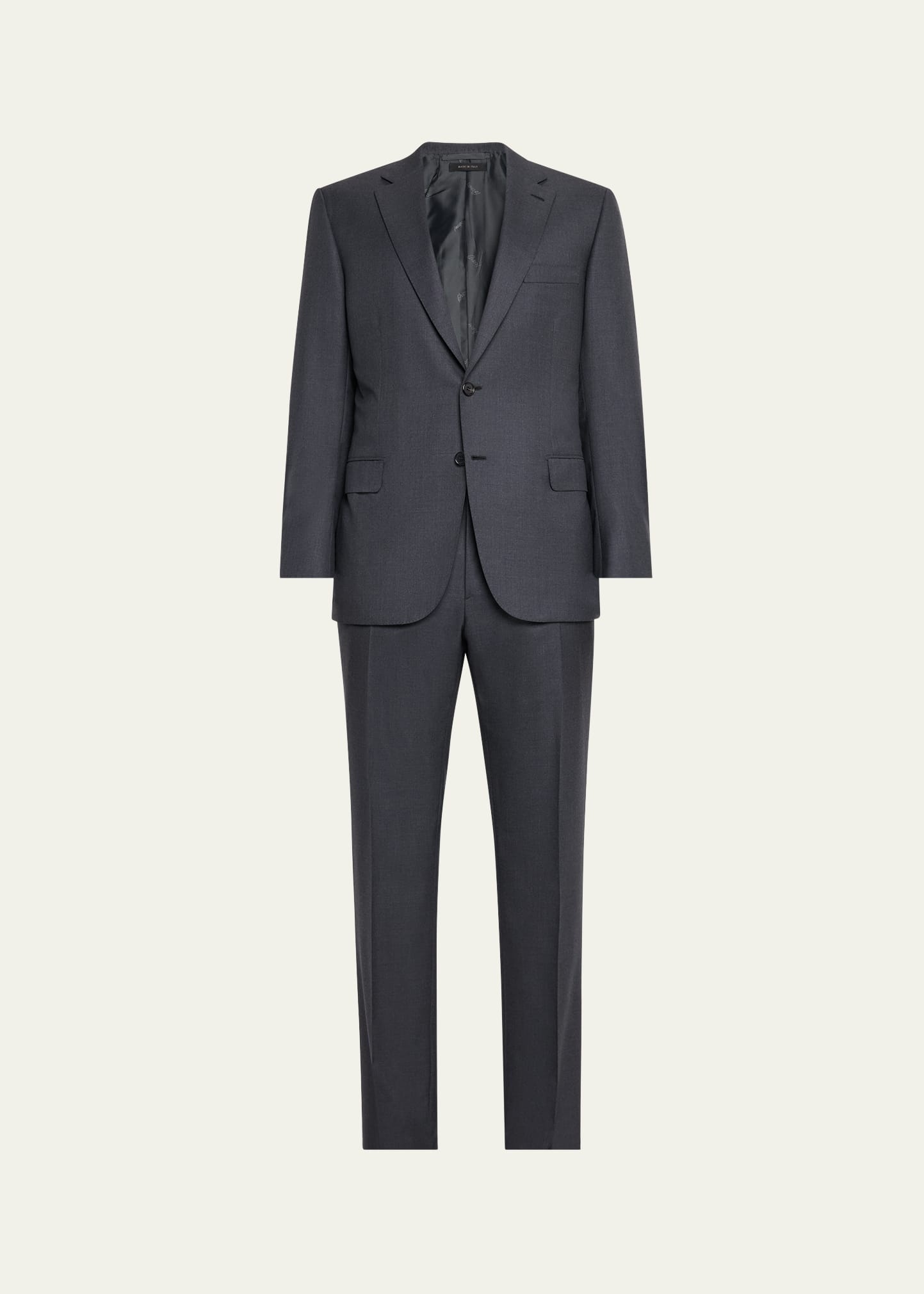 Men's Brunico Virgin Wool Two-Piece Suit - 1