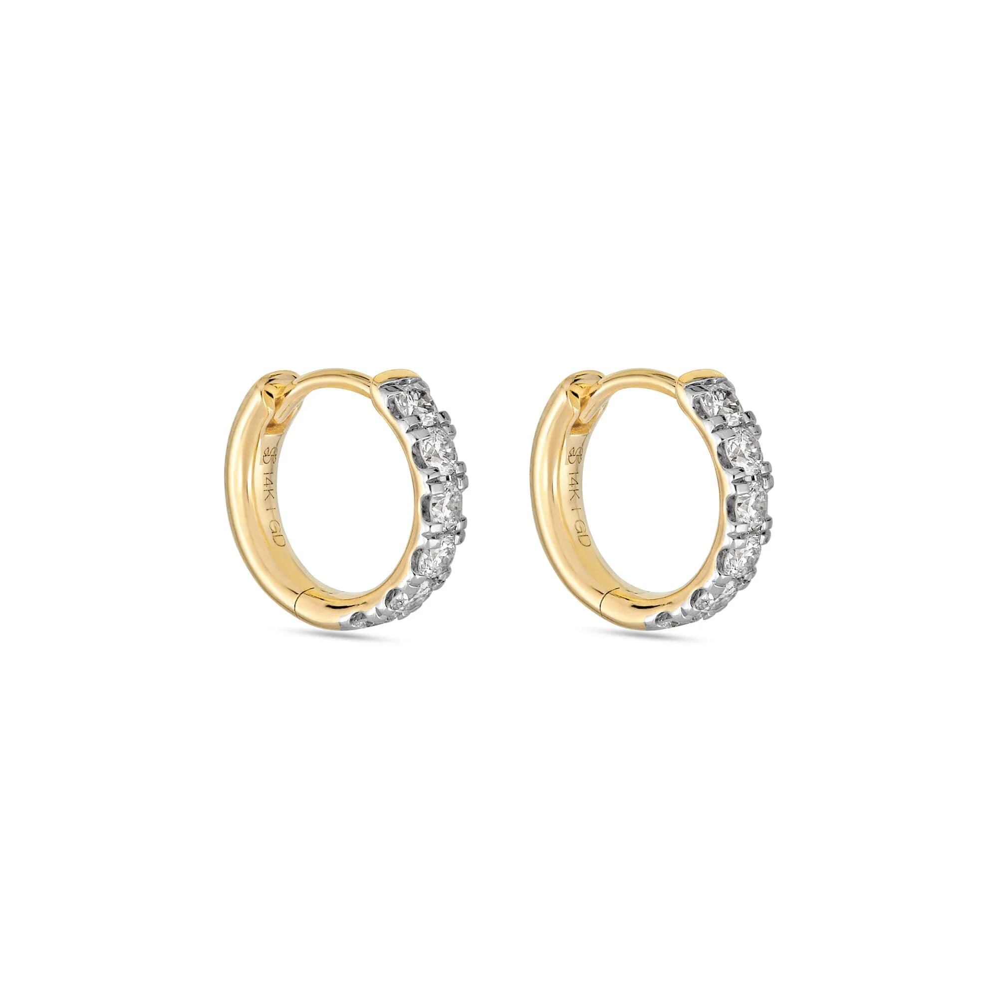 LAB-Created Bold Cartilage Hoops - 1