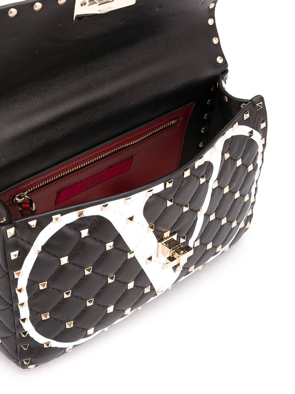 small Rockstud Spike shoulder bag - 5