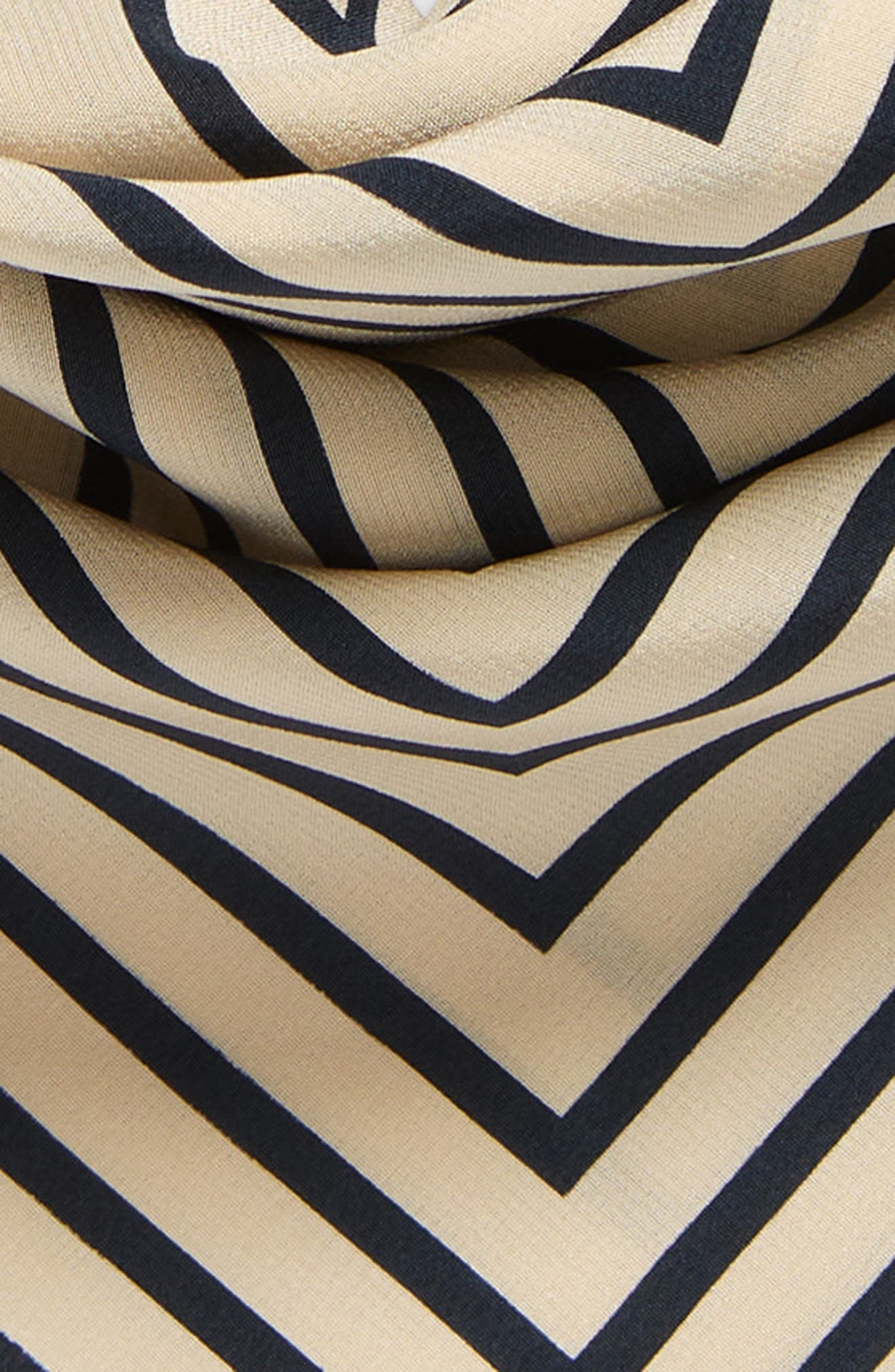 TOTEME Signature Logo Square Silk Scarf in Monogram Print at Nordstrom - 4
