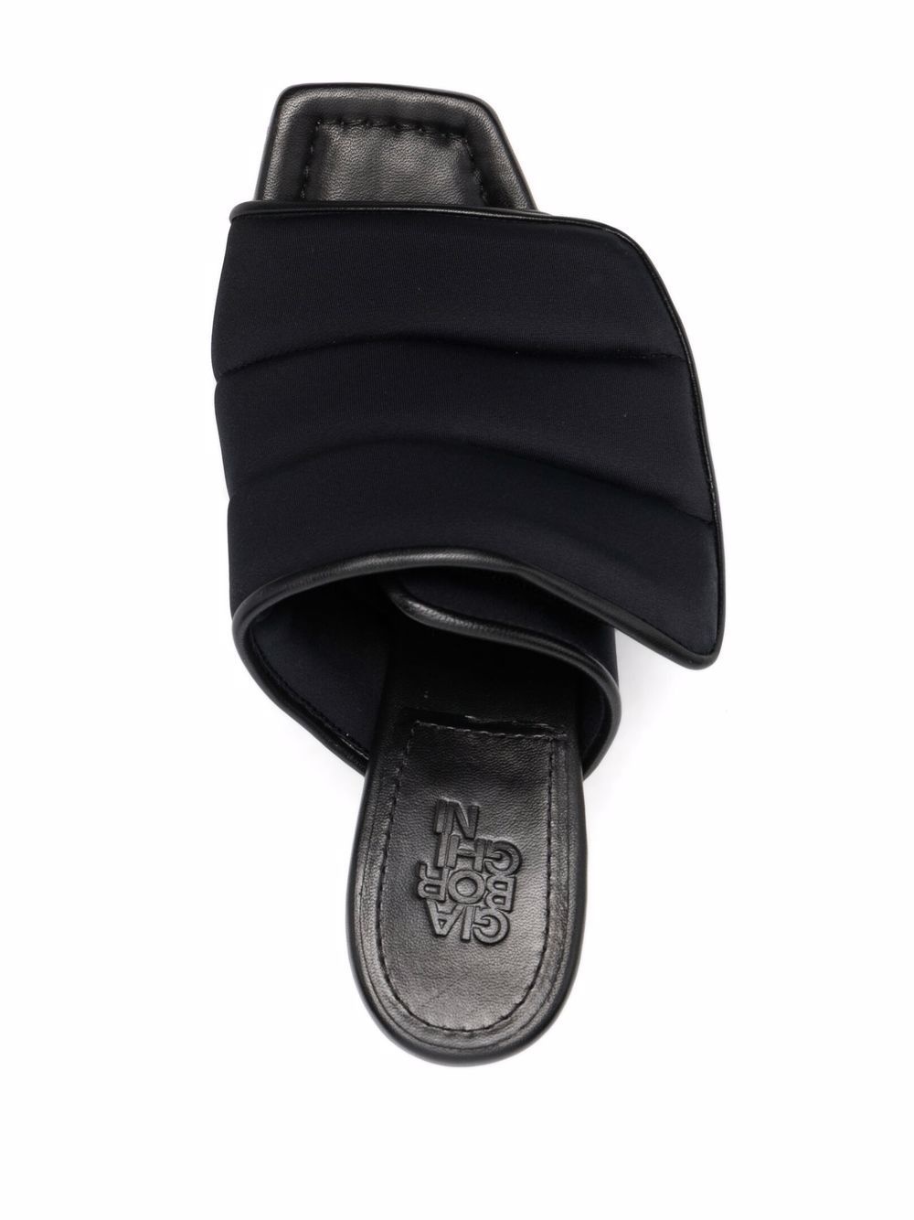 padded leather sandals - 4
