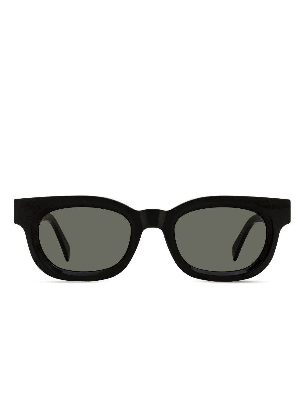 Sempre sculptural oval-frame sunglasses - 1