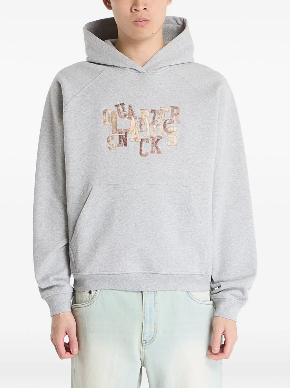 Jumble kangaroo-pocket hoodie - 1
