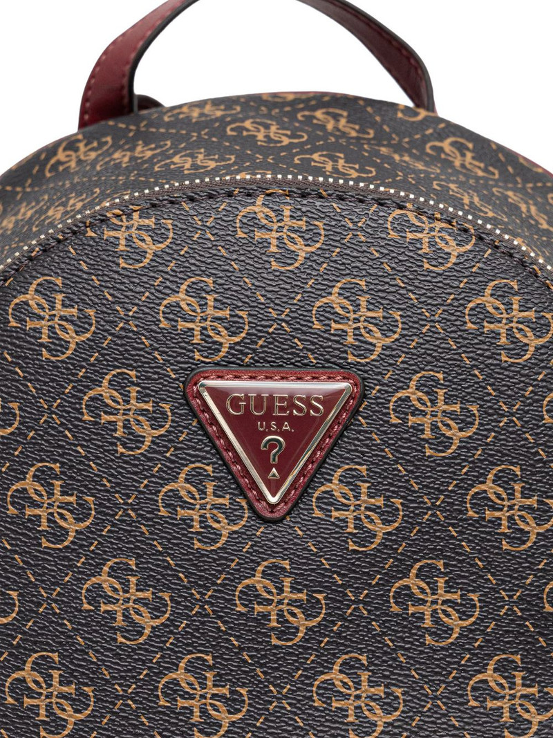 monogram zip backpack 4