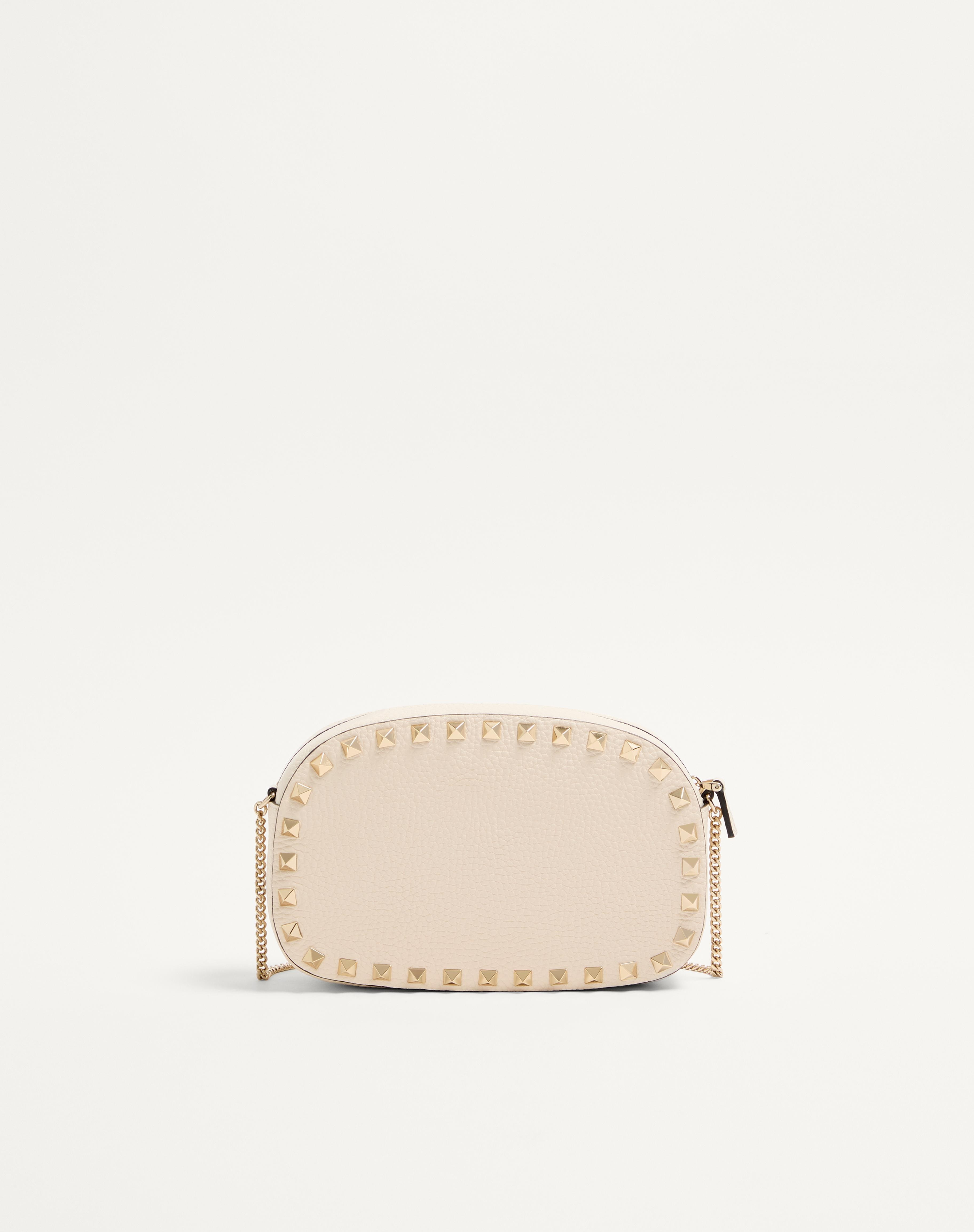 MINI ROCKSTUD CROSSBODY BAG IN GRAINY CALFSKIN - 4
