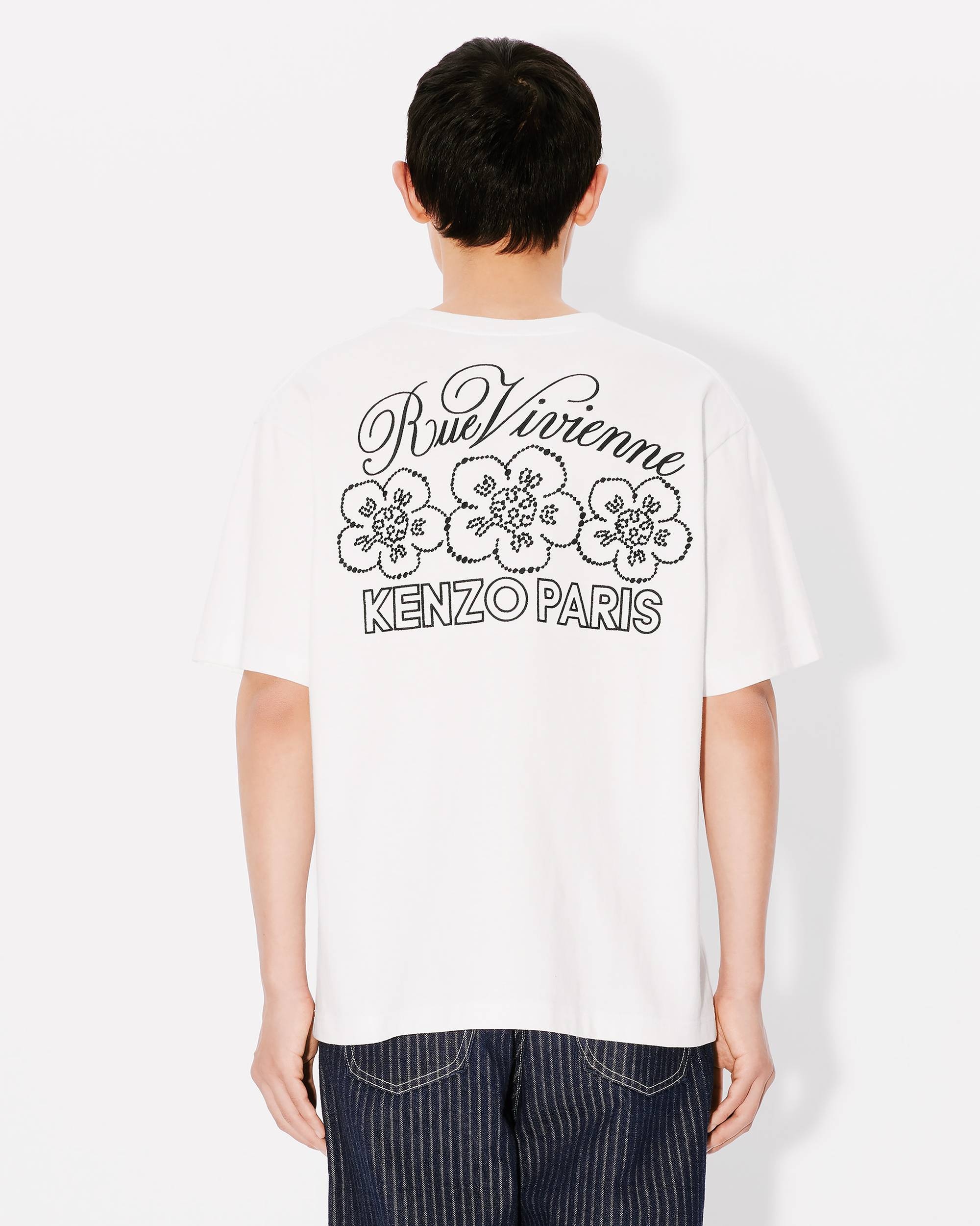 'KENZO Constellation' oversized embroidered T-shirt - 4