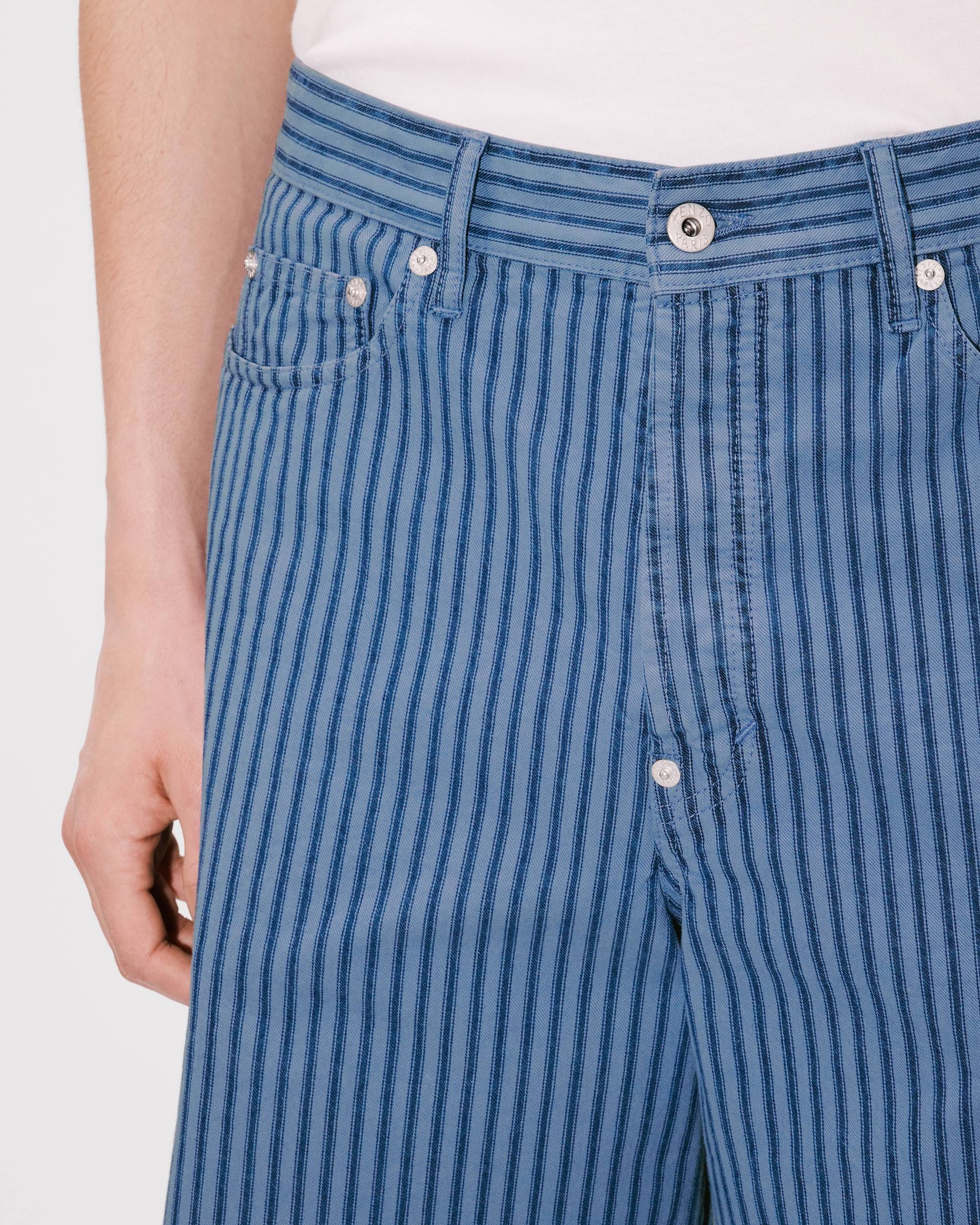 'KENZO Coast Lines' straight short in Japanese denim - 6