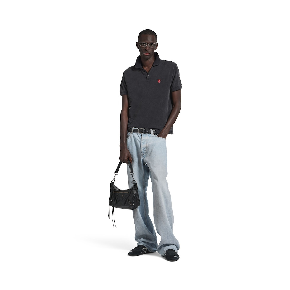 Men's Le City Moto Small in Black - 8