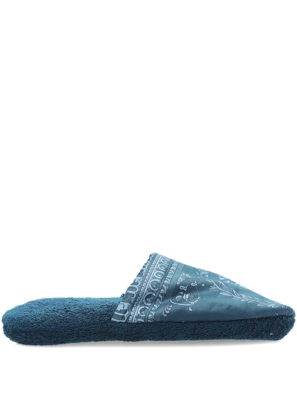 baroque-print slippers - 1