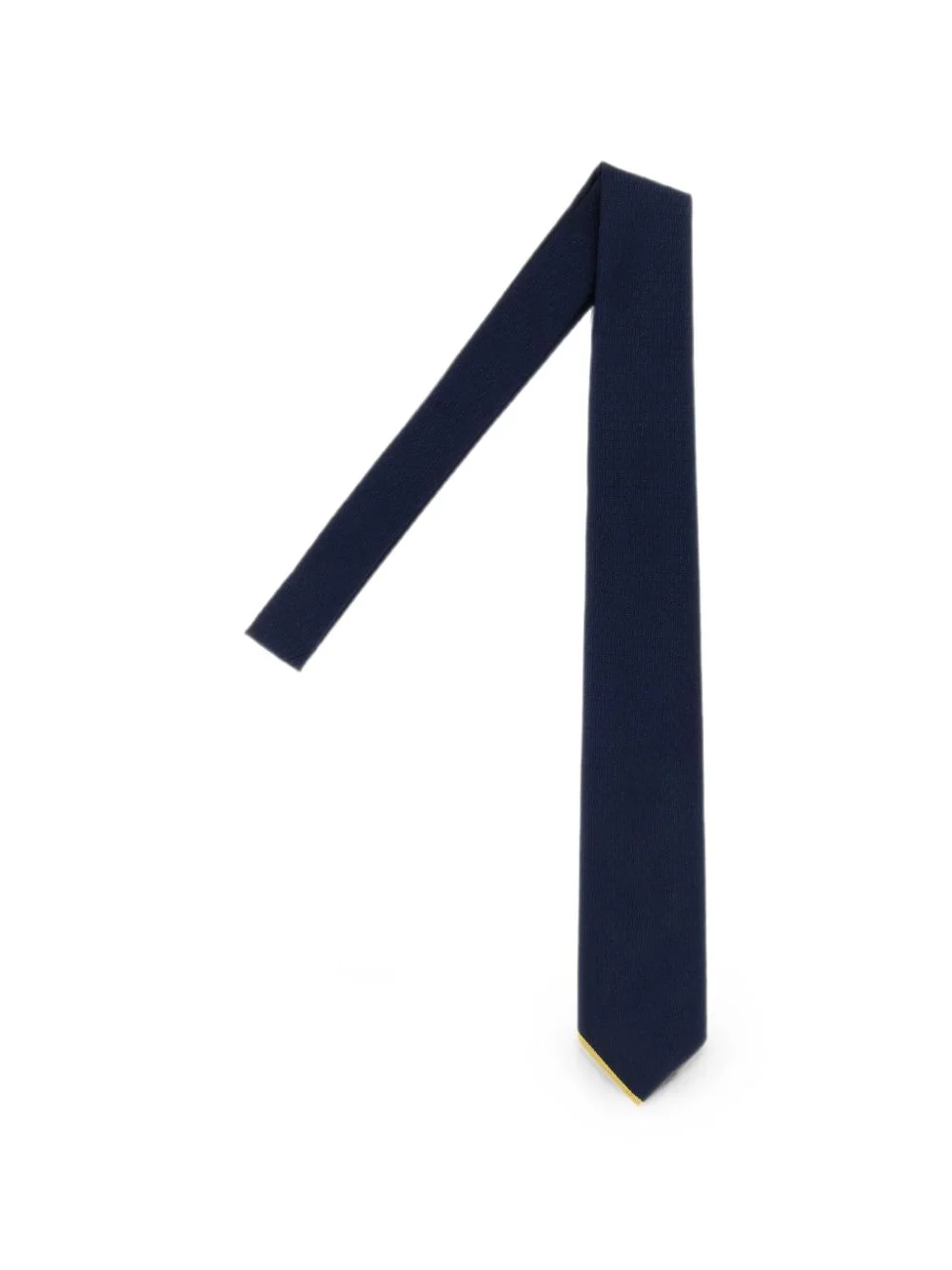 blue FF silk tie - 1