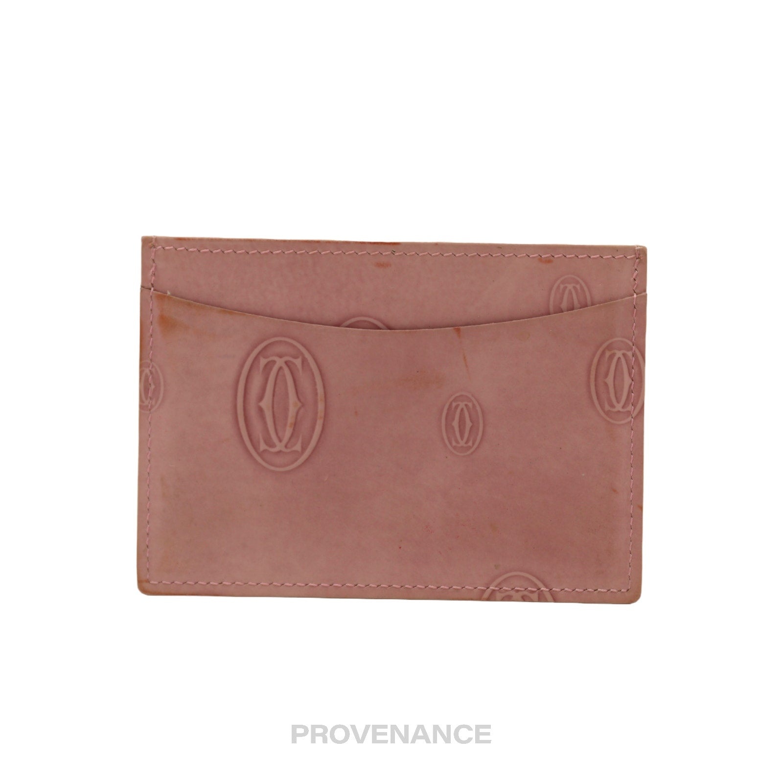 Cartier Happy Birthday Card Wallet - Pink - 3