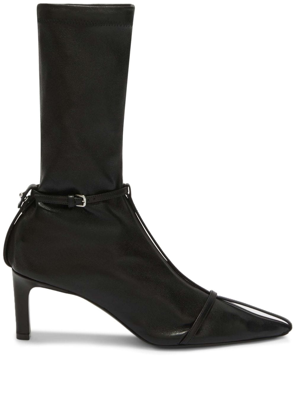 strappy ankle boots - 1