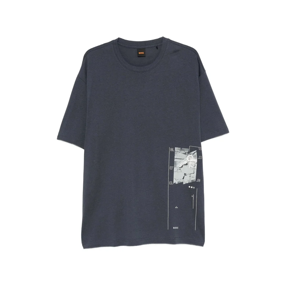 Boss Blue T-Shirts & Vests - T-Shirts Men - 1