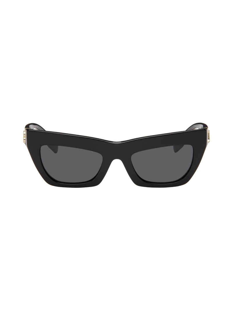 Black Cat-Eye Sunglasses - 1