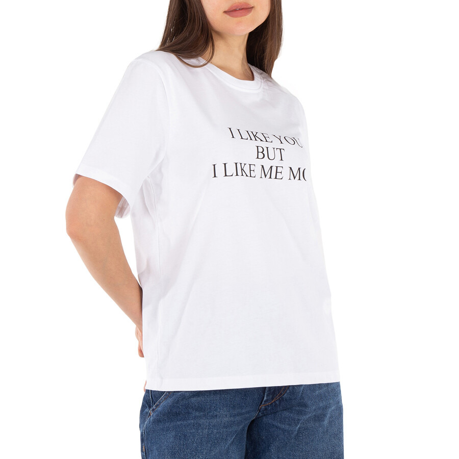 Victoria Beckham I Like You But I Like Me More T-Shirt - 2