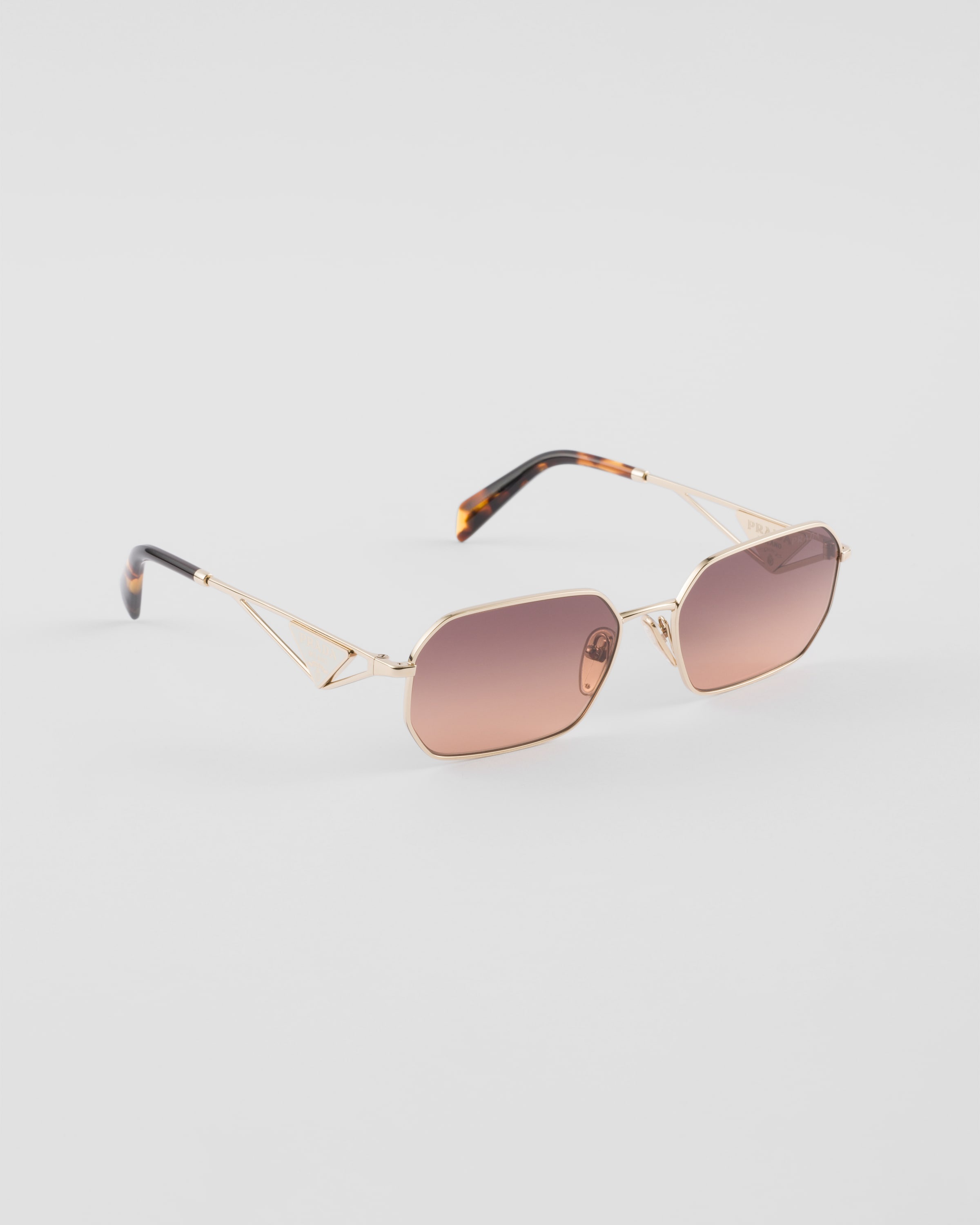 Prada Sunglasses with Prada triangle logo | REVERSIBLE