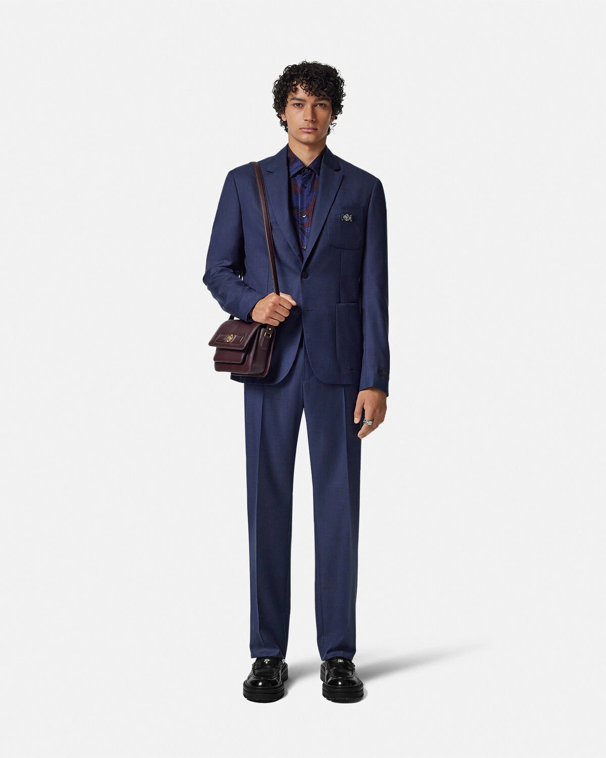 Wool Single-Breasted Blazer - 2