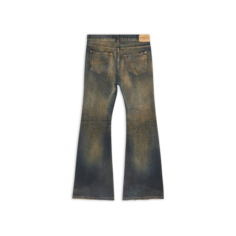 Flared Pants in Navy Blue 5