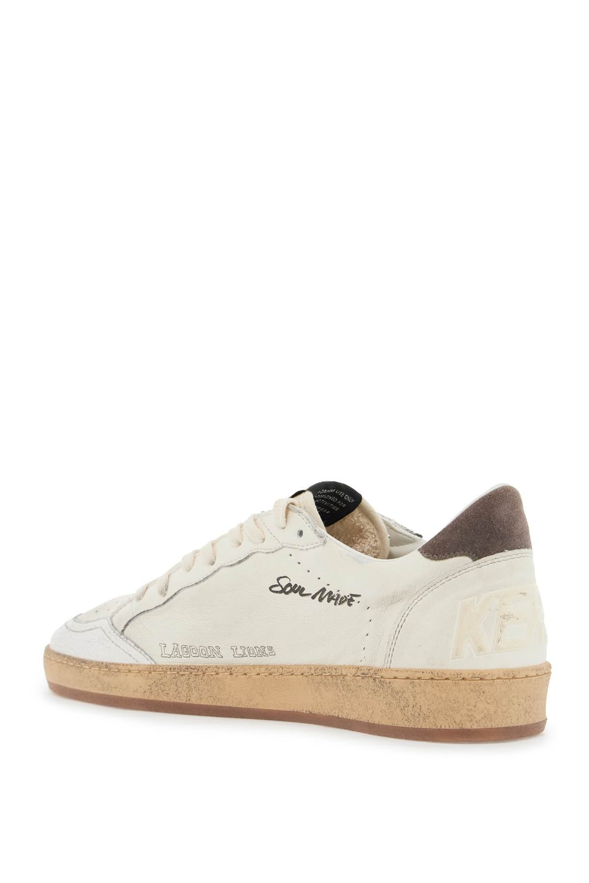 Golden Goose Leather Ball Star Sneakers In Men - 3