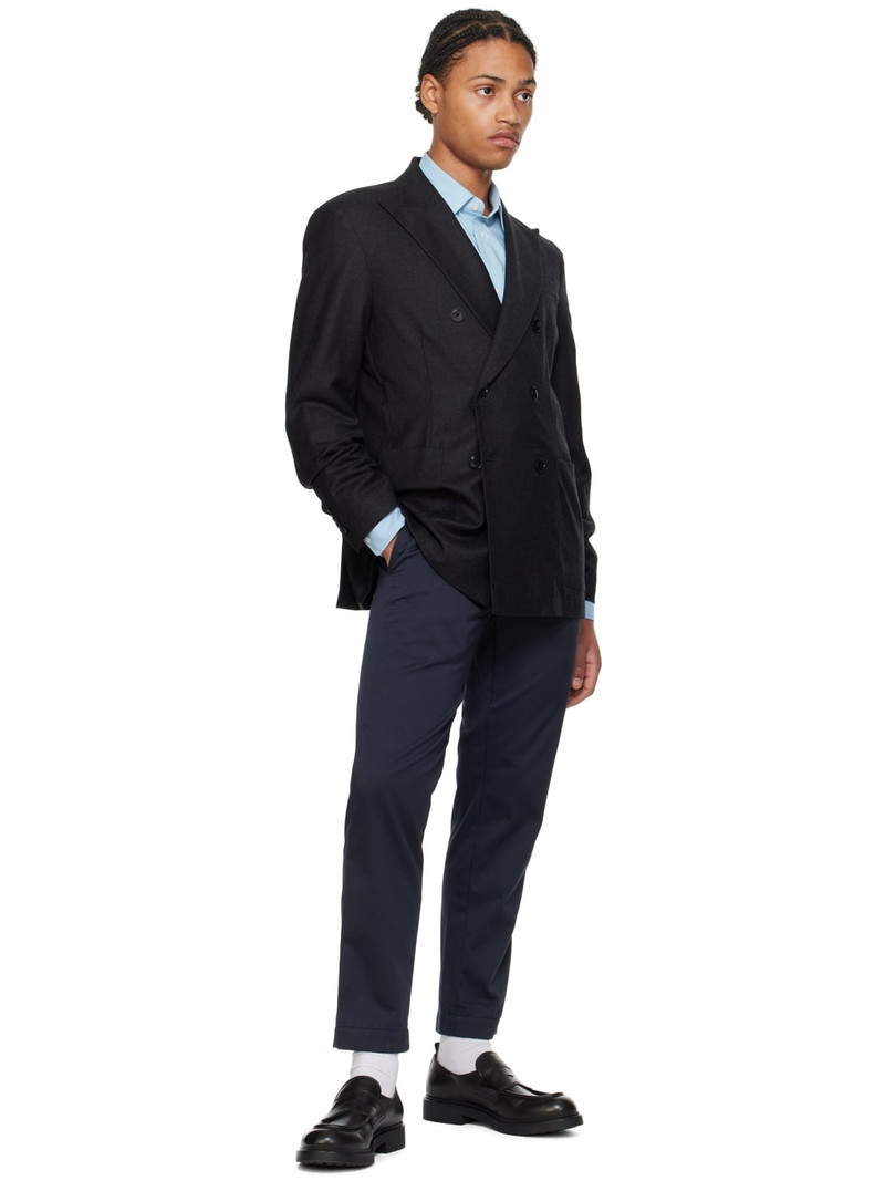 BARENA Black Doria Flan Blazer outlook