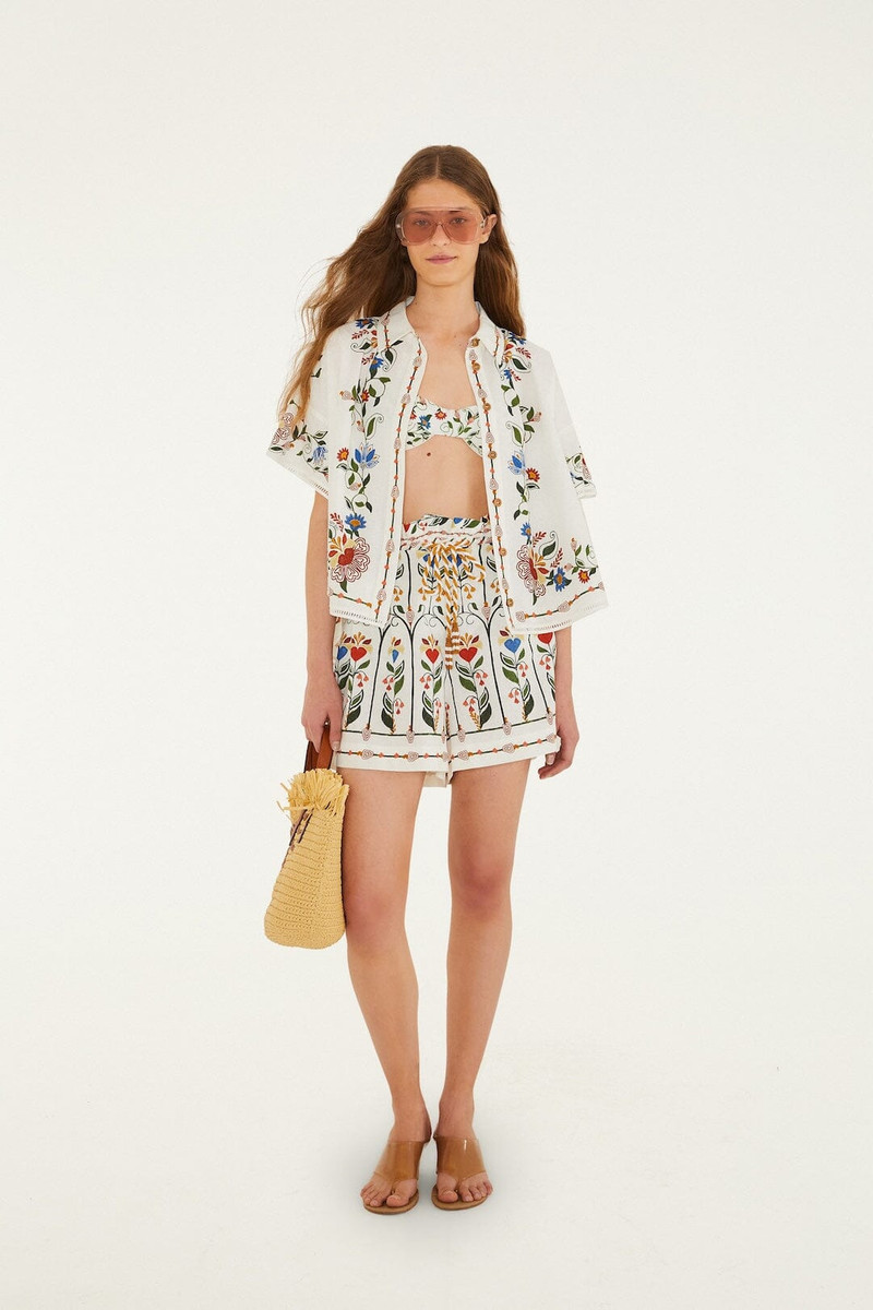 Off-White Stitched Garden Shorts 1