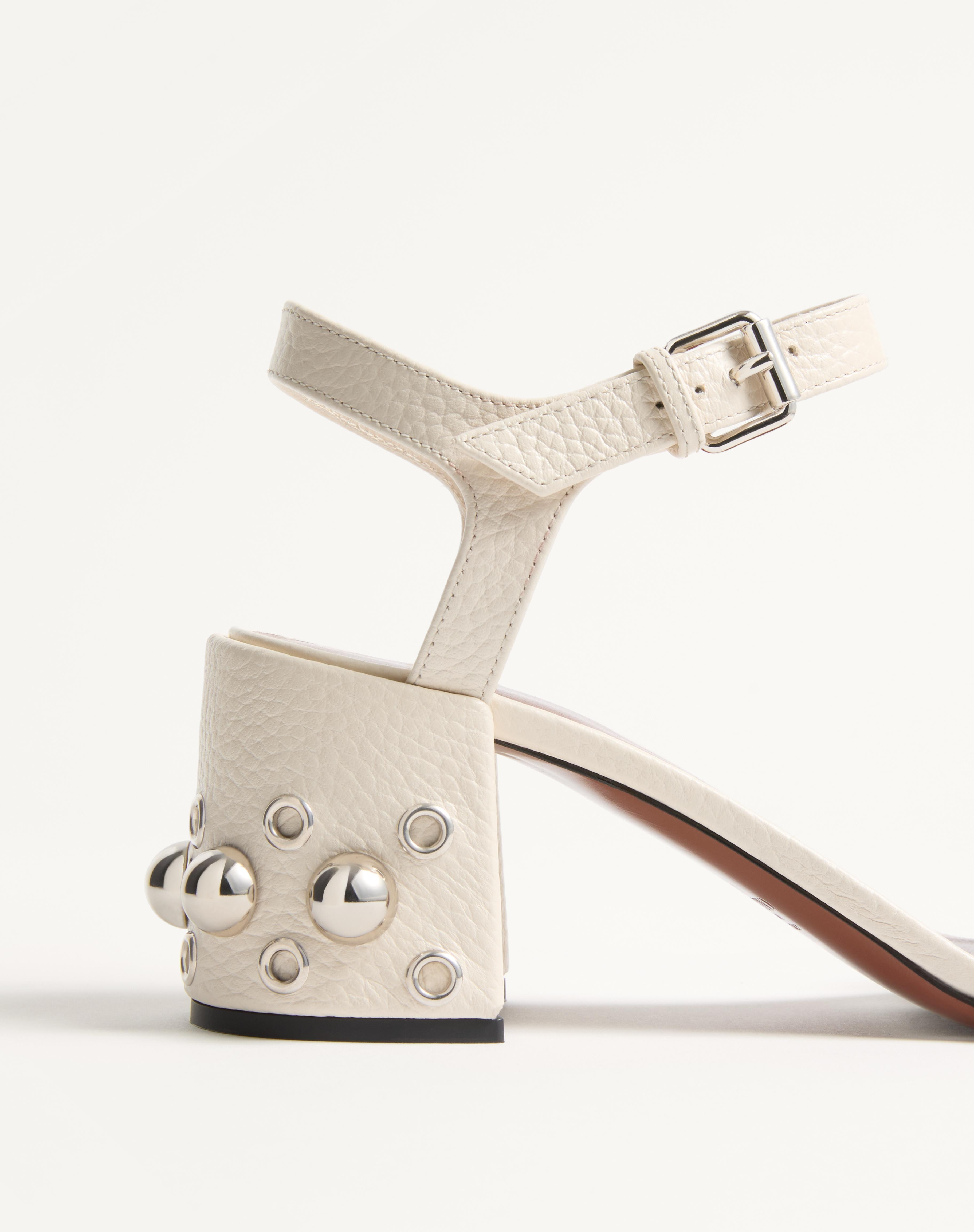 NELLCÔTE SANDAL IN GRAINY CALFSKIN 60MM - 7