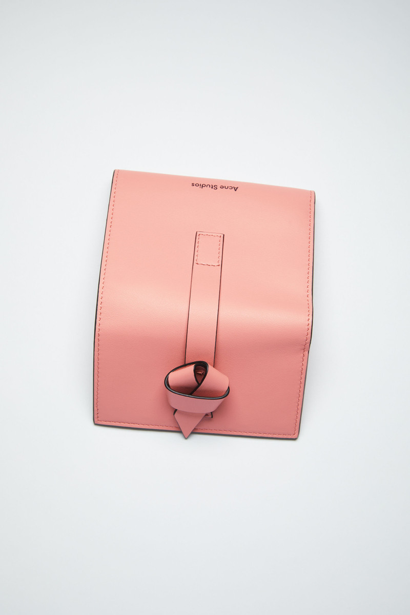Musubi folded wallet - Salmon pink 3