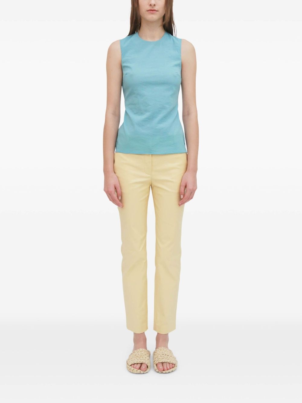 cropped skinny trousers - 3