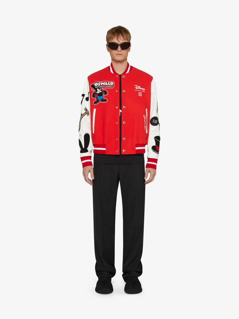 Givenchy OSWALD VARSITY JACKET IN WOOL AND LEATHER outlook