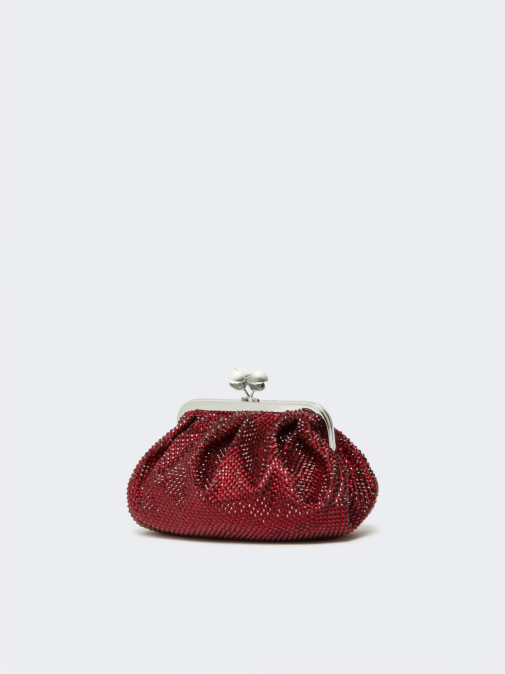 EMY Small Pasticcino Bag in satin with rhinestones - 2
