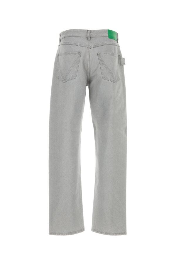 Bottega Veneta Man Light Grey Denim Jeans - 2