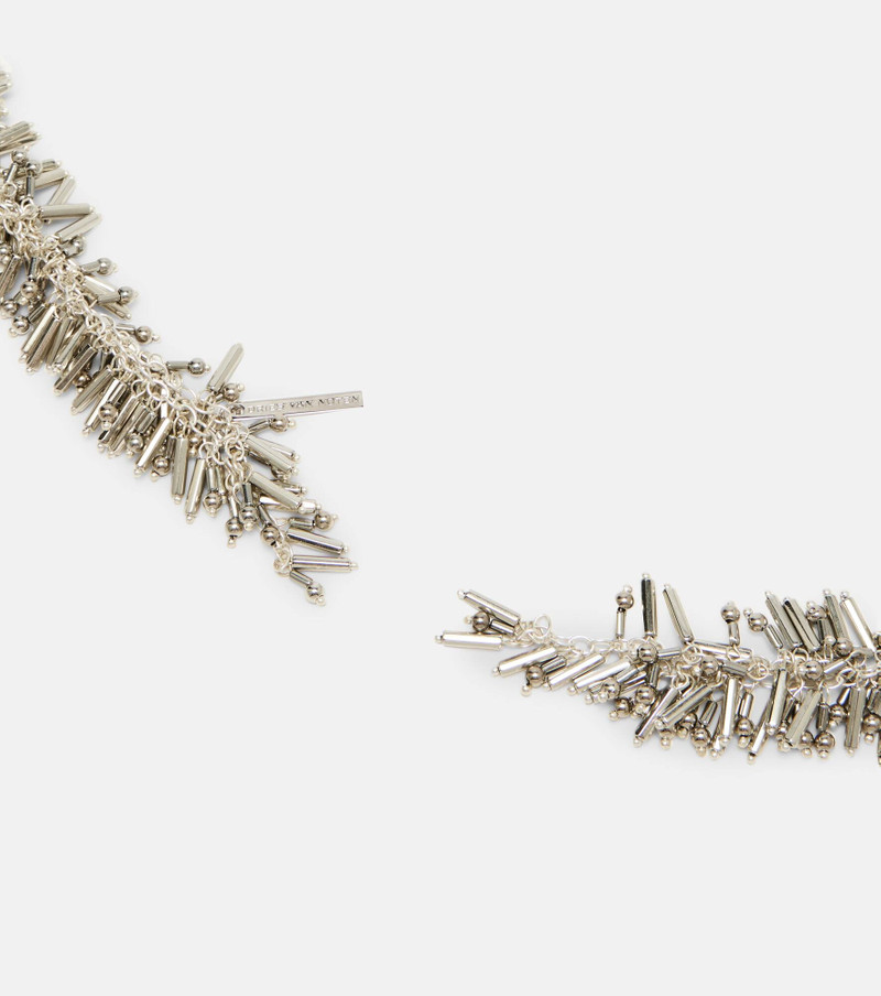 Beaded scarf necklace 4