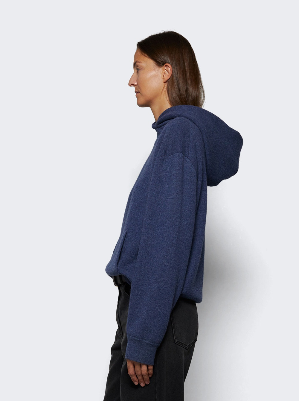 Levine Sweatshirt Blue Melange - 3