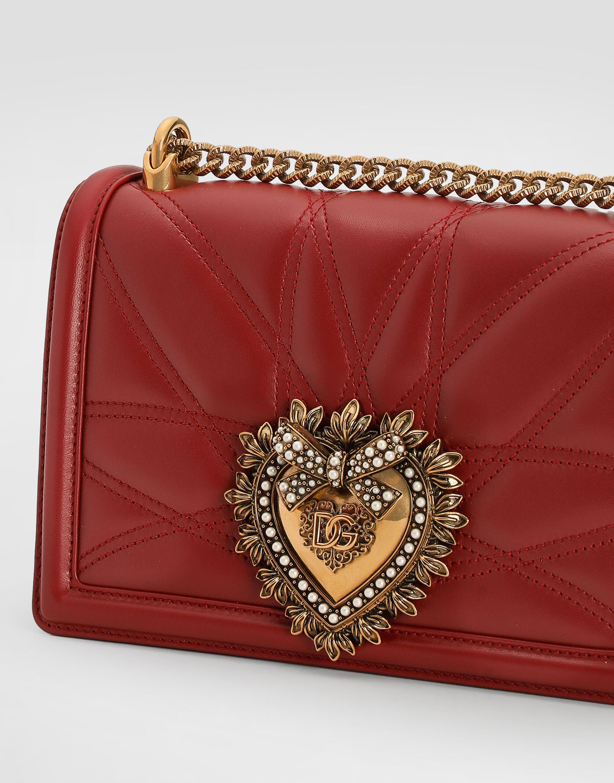 Medium Devotion bag in quilted nappa leather - 6