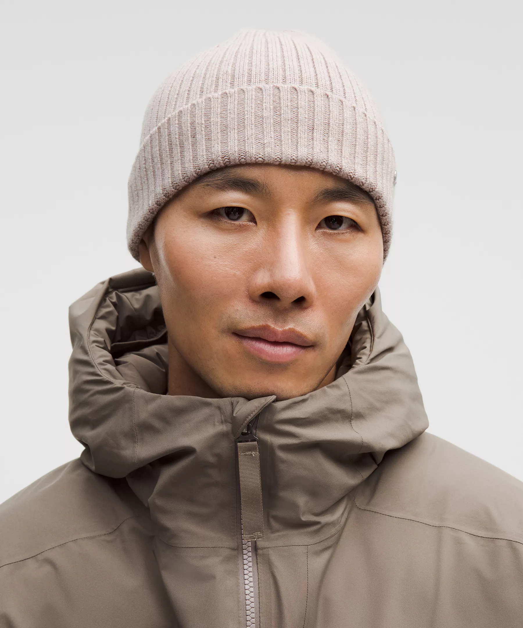 Ribbed Merino Wool Beanie - 2