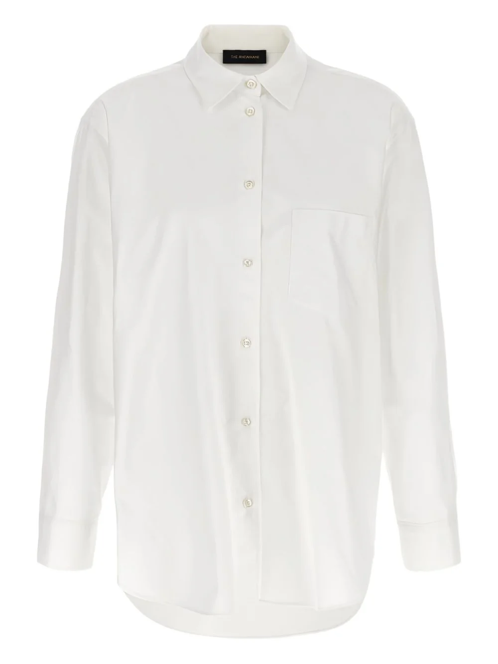 pocket button-down shirt - 1