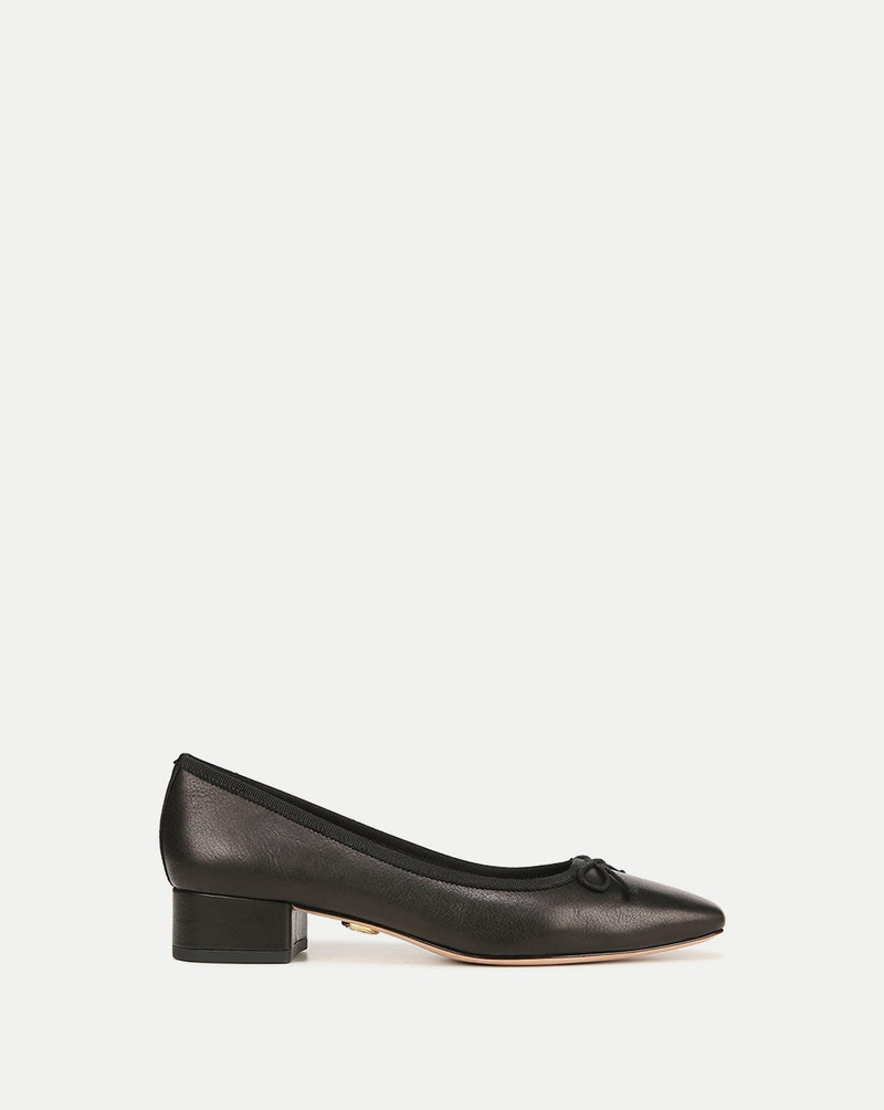 CECILE LEATHER BALLET PUMP 1