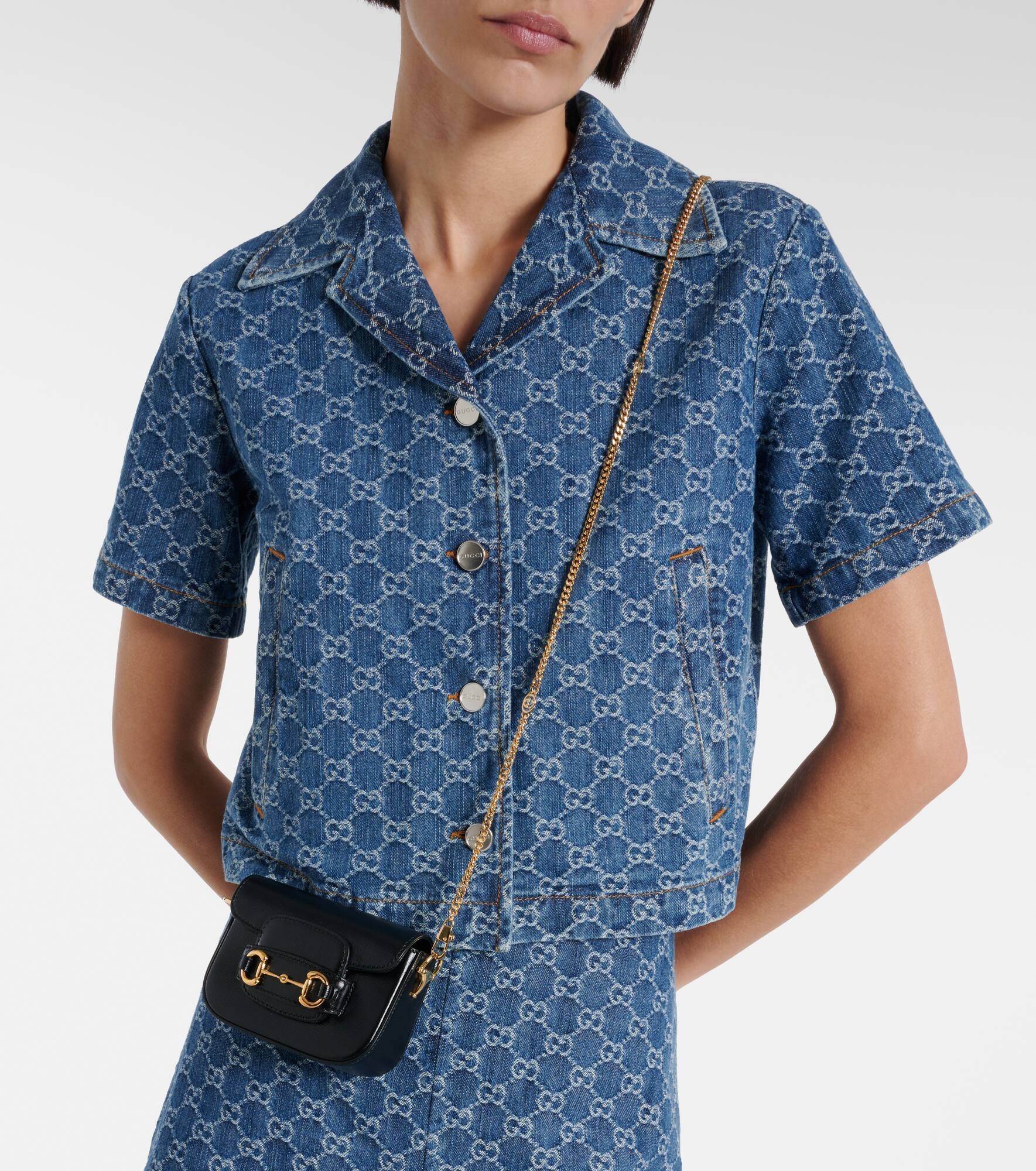 Gucci Horsebit 1955 Mini leather shoulder bag - 2