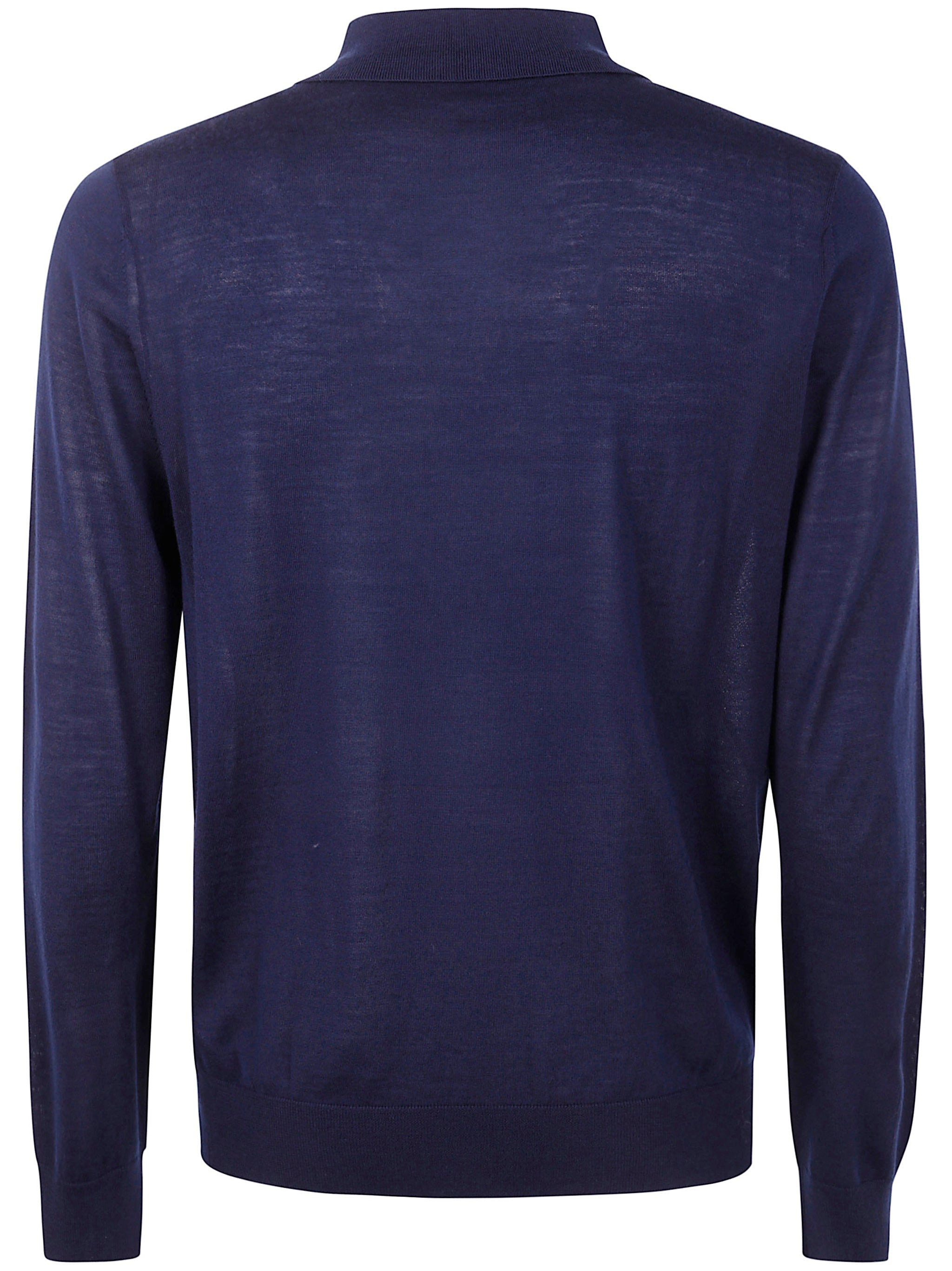 Paul Smith Men Mens Sweater Ls Polo - 2