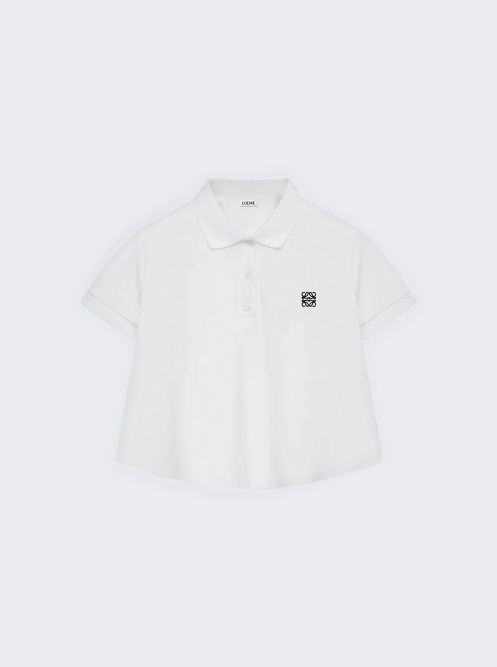Trapeze Polo Shirt White - 1