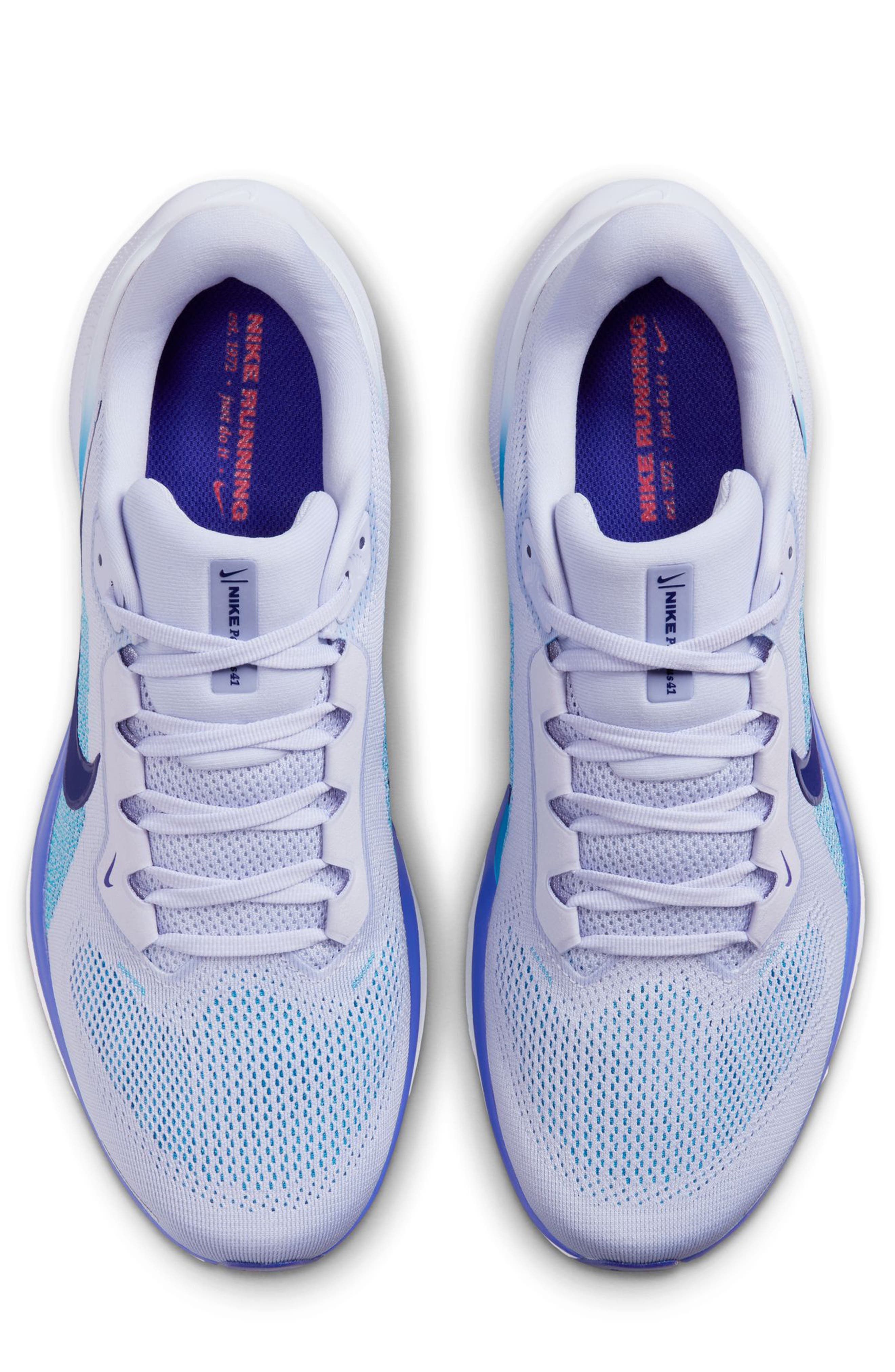 Nike Air Zoom Pegasus 41 Running Shoe in Ghost/Blue Void/Grey at Nordstrom - 3