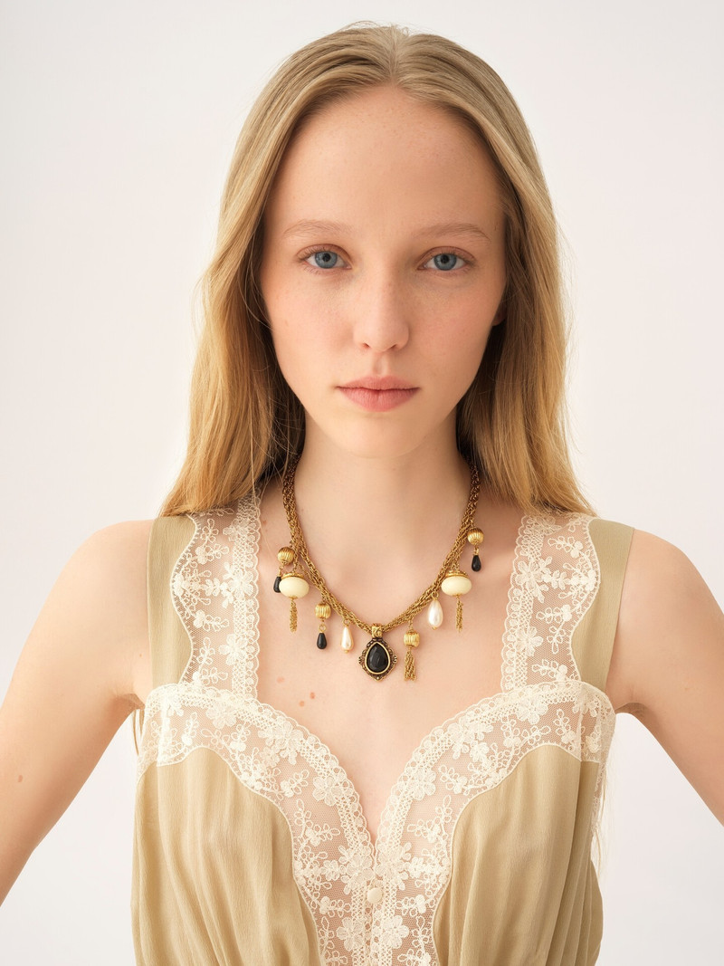 Chloé THE CHLOÉ ANTIQUE PEARLS NECKLACE outlook