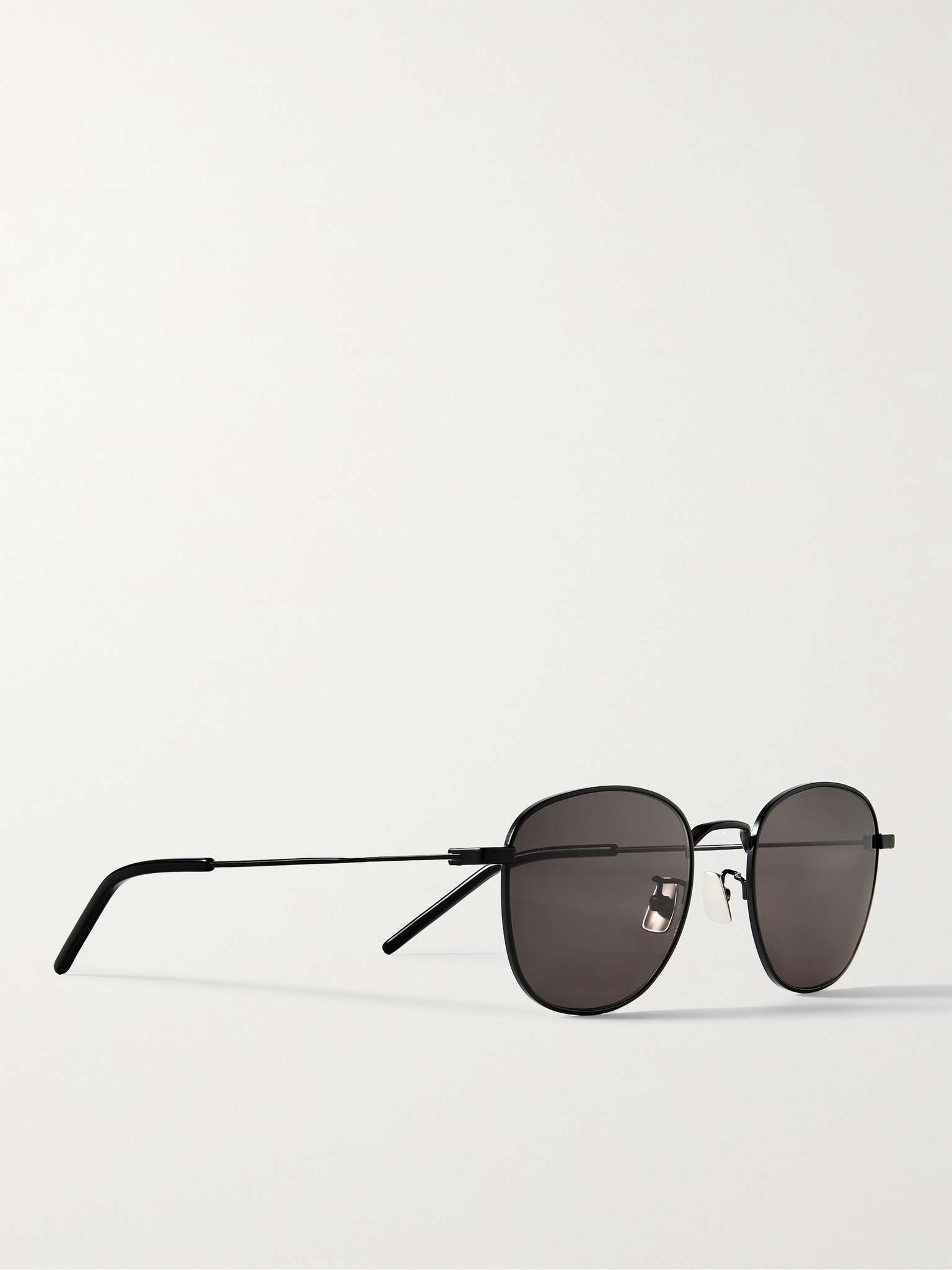 D-Frame Metal Sunglasses - 2