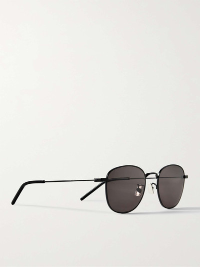 SAINT LAURENT D-Frame Metal Sunglasses outlook