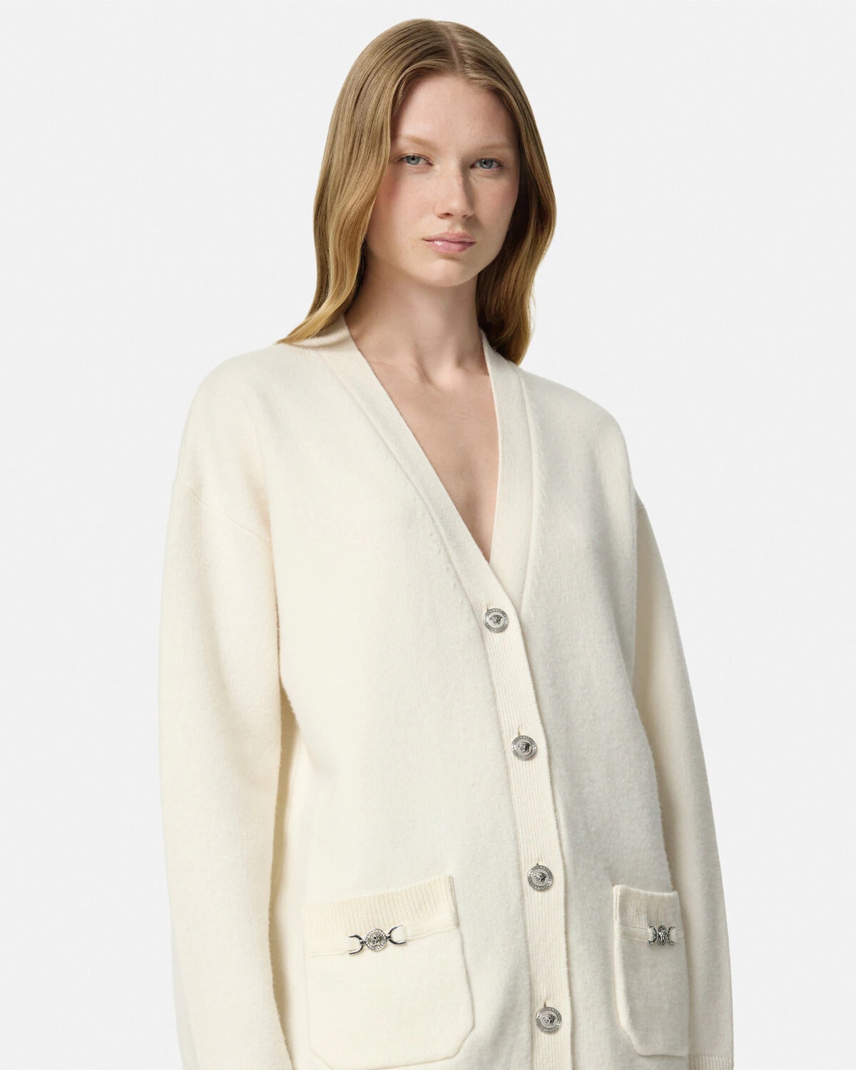 Cashmere-Blend Oversize Cardigan - 3