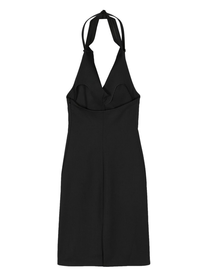 COPERNI belted-halterneck midi dress outlook