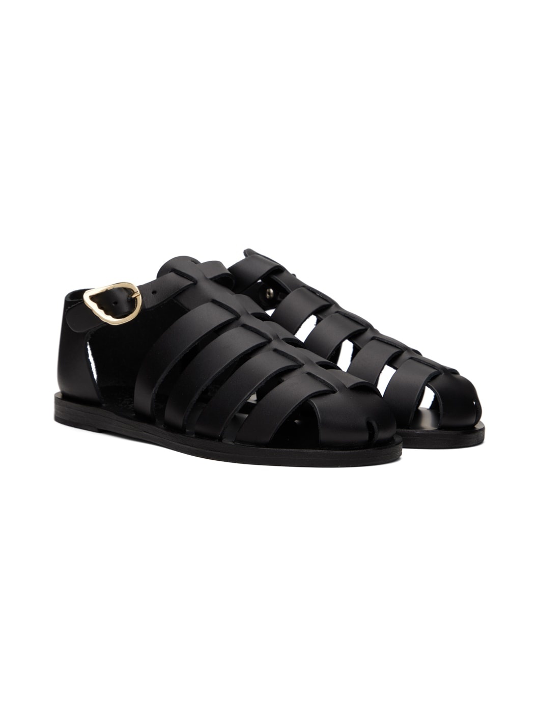 Black Homeria Sandals - 4