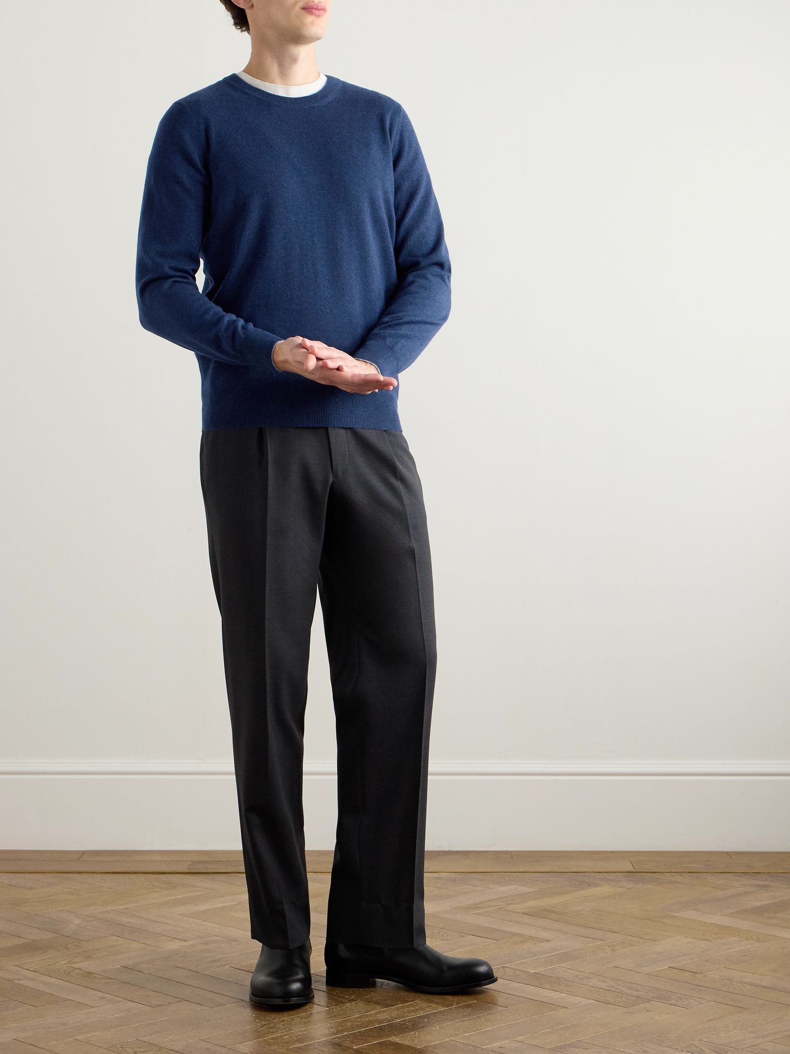 Cashmere Sweater Blue - 2