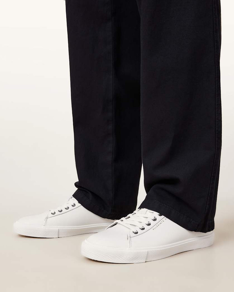 ALLSAINTS BRODY LEATHER LOW TOP SNEAKERS outlook